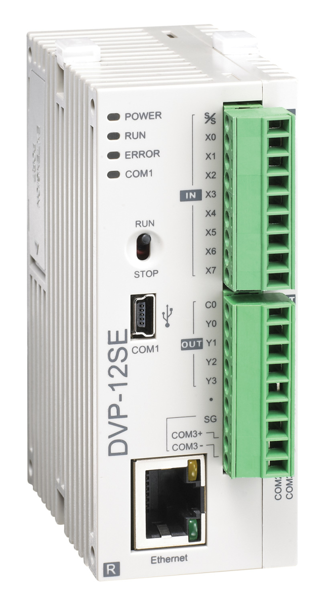Компактный ПЛК с сетевыми возможностями Delta DVP-SE DVP12SE11T 